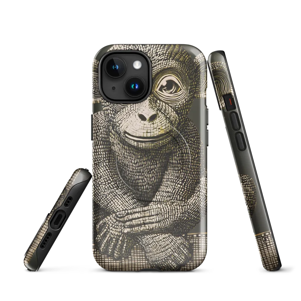Intricate Primate Portrait