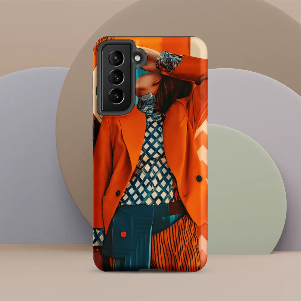 Vibrant Interplay: A Fusion of Fashion and Nature