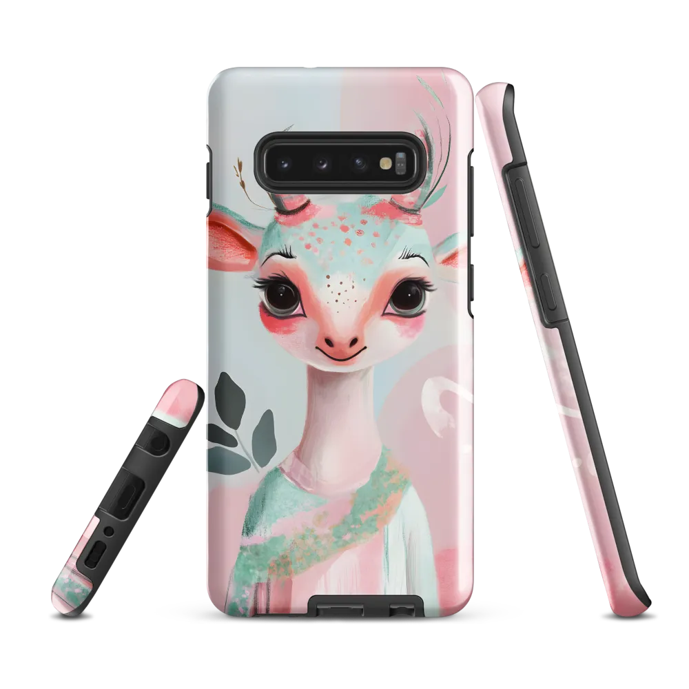 A Whimsical Goat Delight | Phone Case |  S10 Plus | Tough Case | Glossy