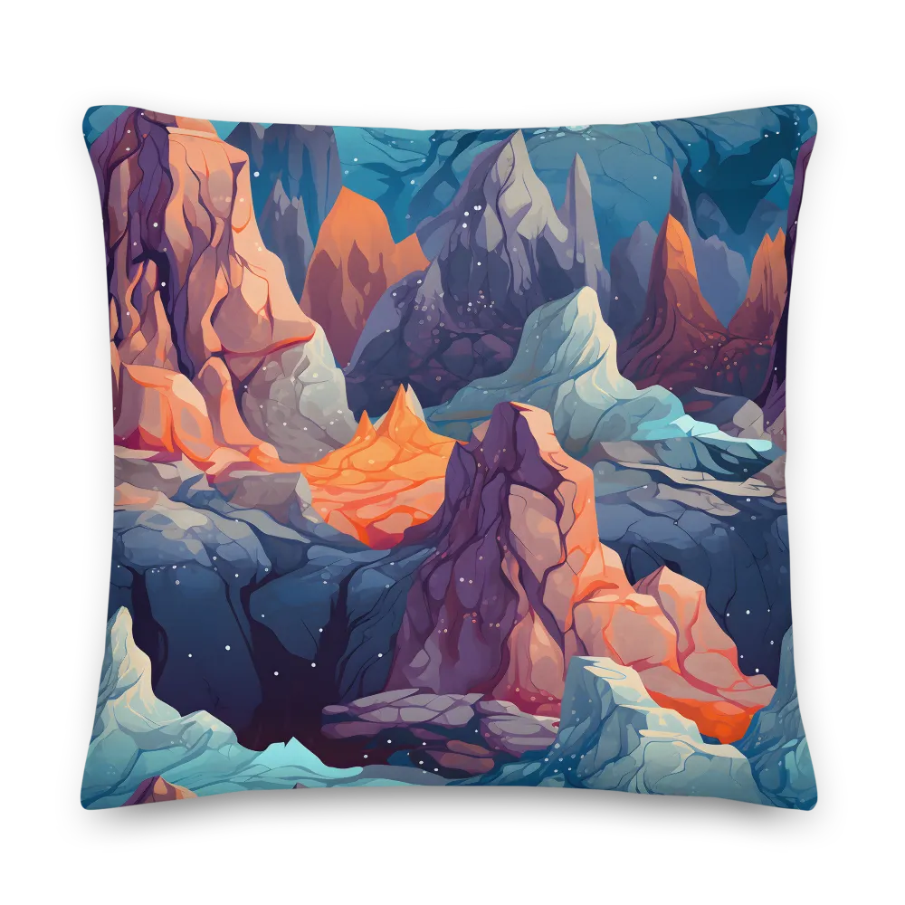 Mystical Peaks of Imagination | Pillow & Pillow Case | Multiple Sizes