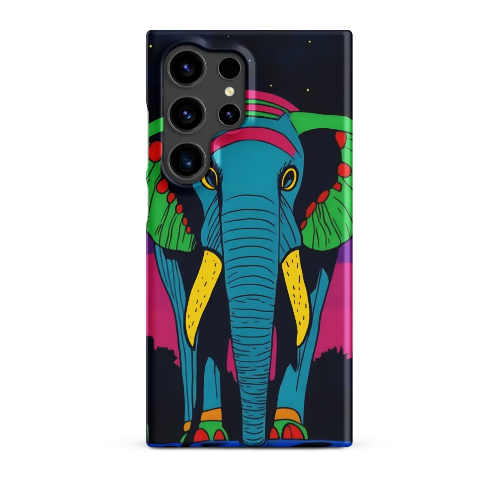Whimsical Majesty: The Vibrant Elephant