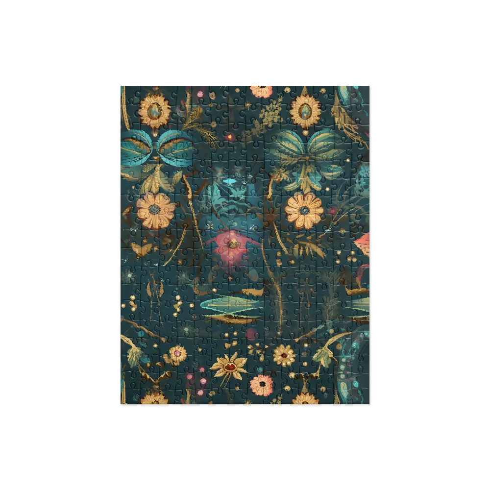 Whimsy in Flora: An Art Nouveau Journey