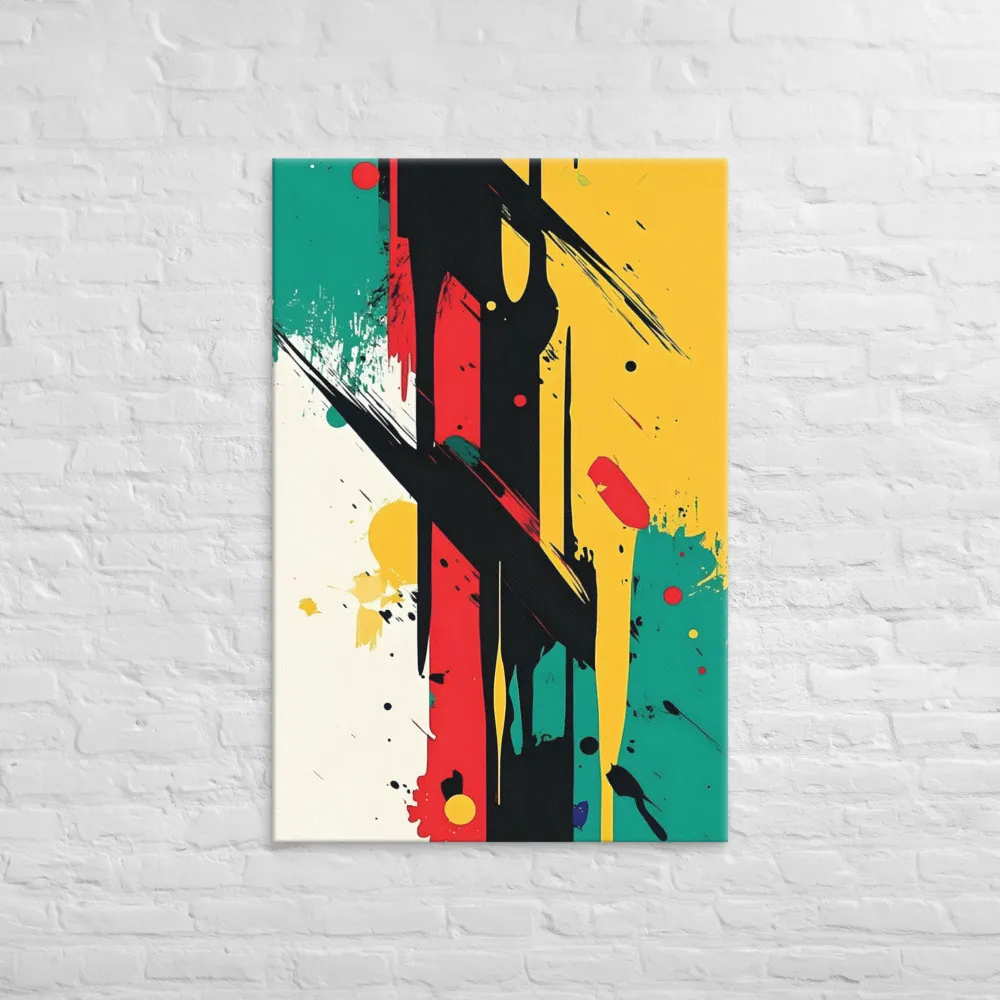 Dynamic Rhythm of Color | Canvas | 32″×48″