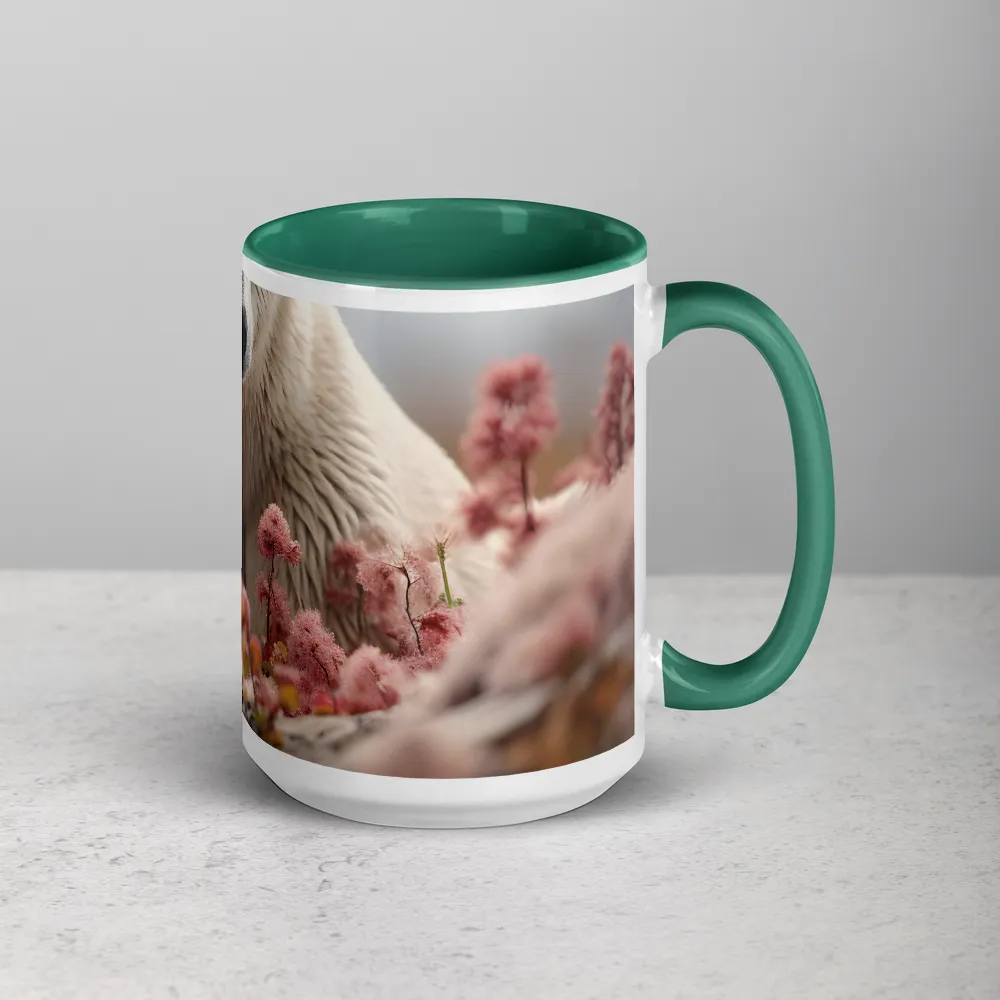 Curiosity Among Blooms: The Polar Bear