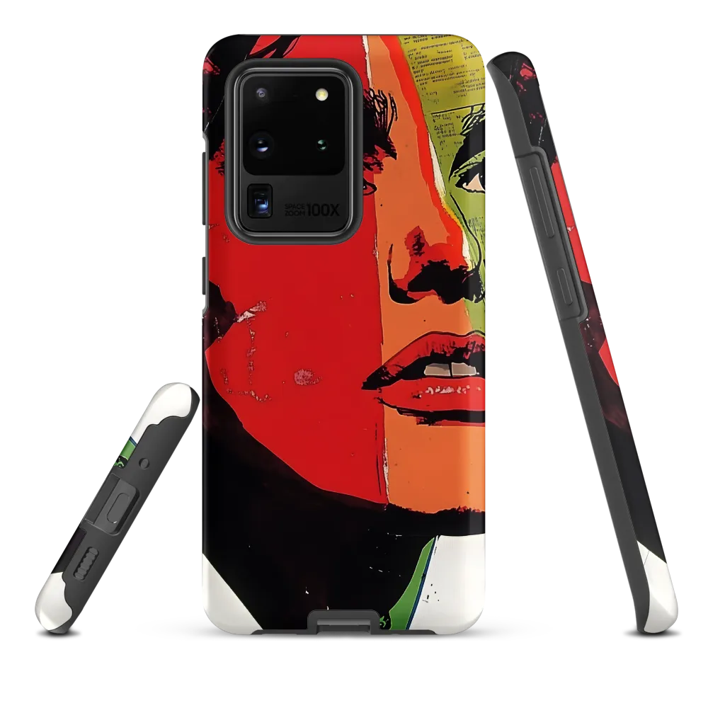 Vibrant Expressions: A Pop Art Portrait