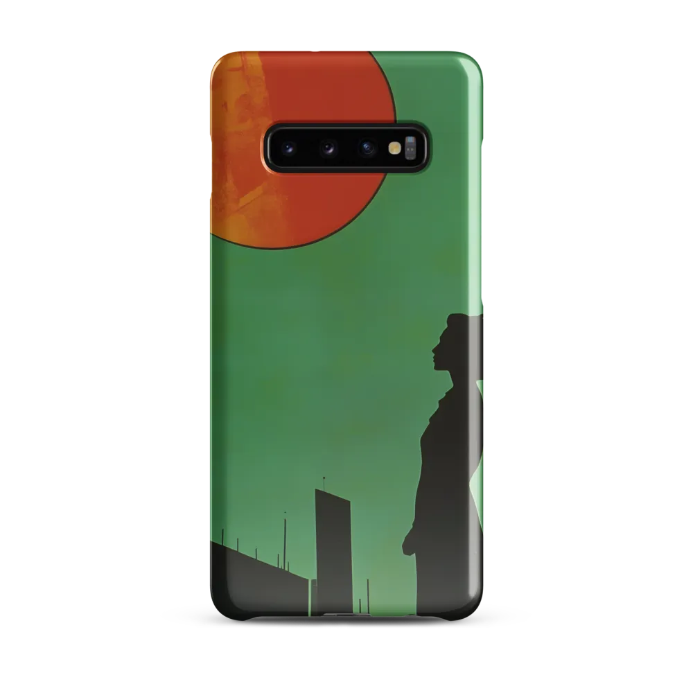 Silhouette of Contemplation | Phone Case |  S10 Plus | Snap Case | Glossy