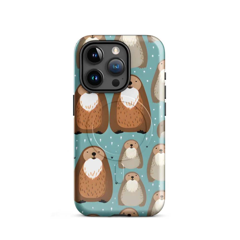 Whimsical Otter Pattern