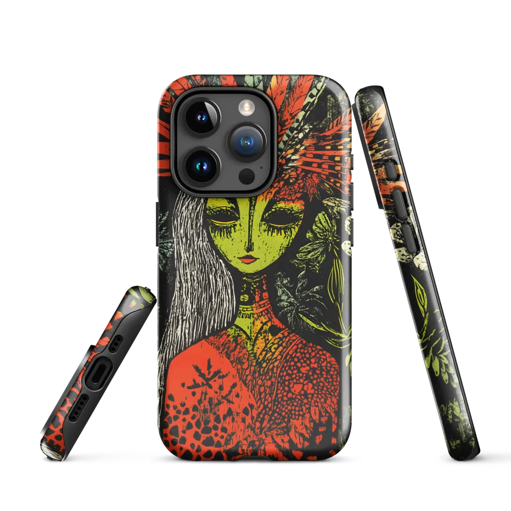 Mystical Flora: A Surreal Portrait