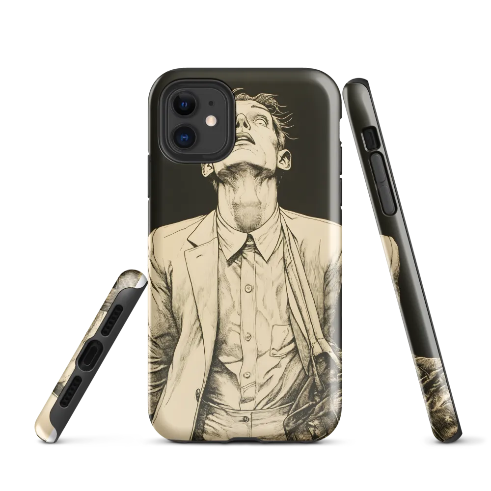 Desperate Gaze | Phone Case |  11 | Tough Case | Glossy