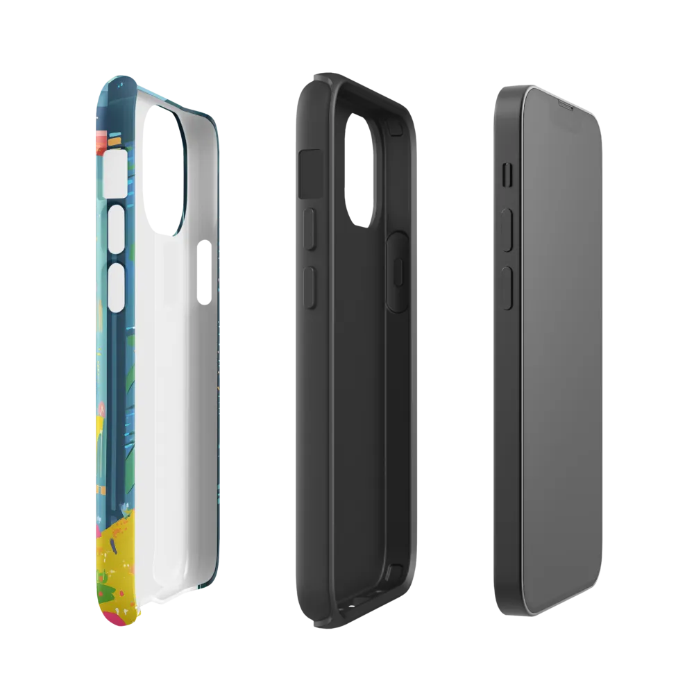 Whispers of a Futuristic Dream | Phone Case |  13 mini | Tough Case | Matte