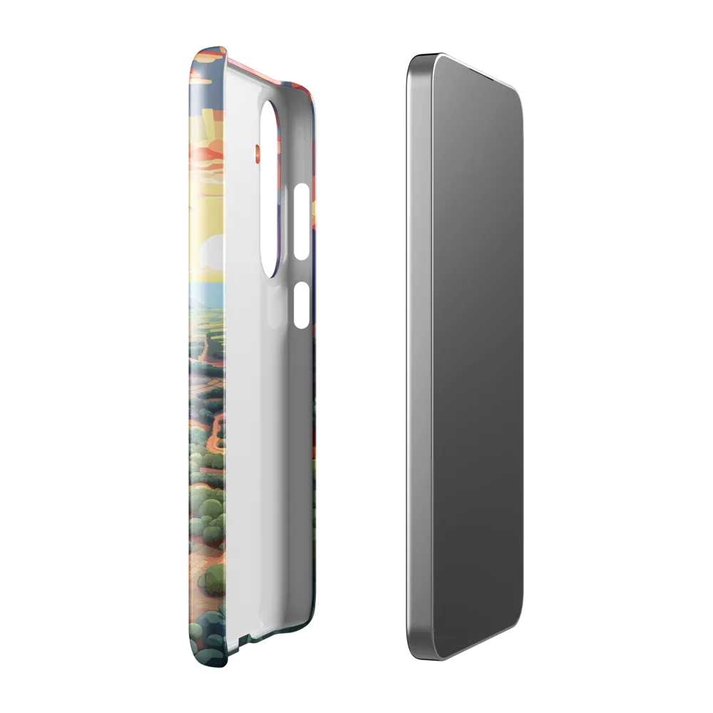 Desert Serenity at Dusk | Phone Case |  S24 Plus | Snap Case | Glossy