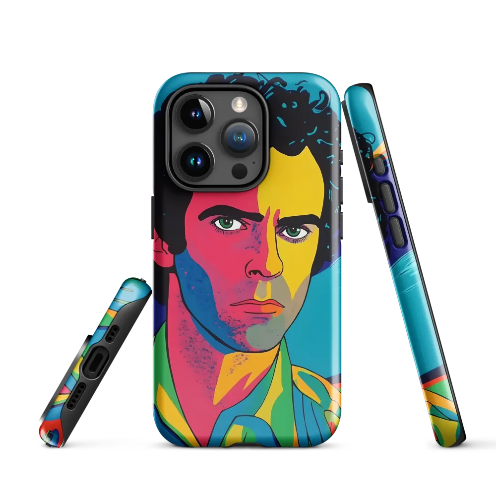 Electric Visage: A Portrait of Vibrance