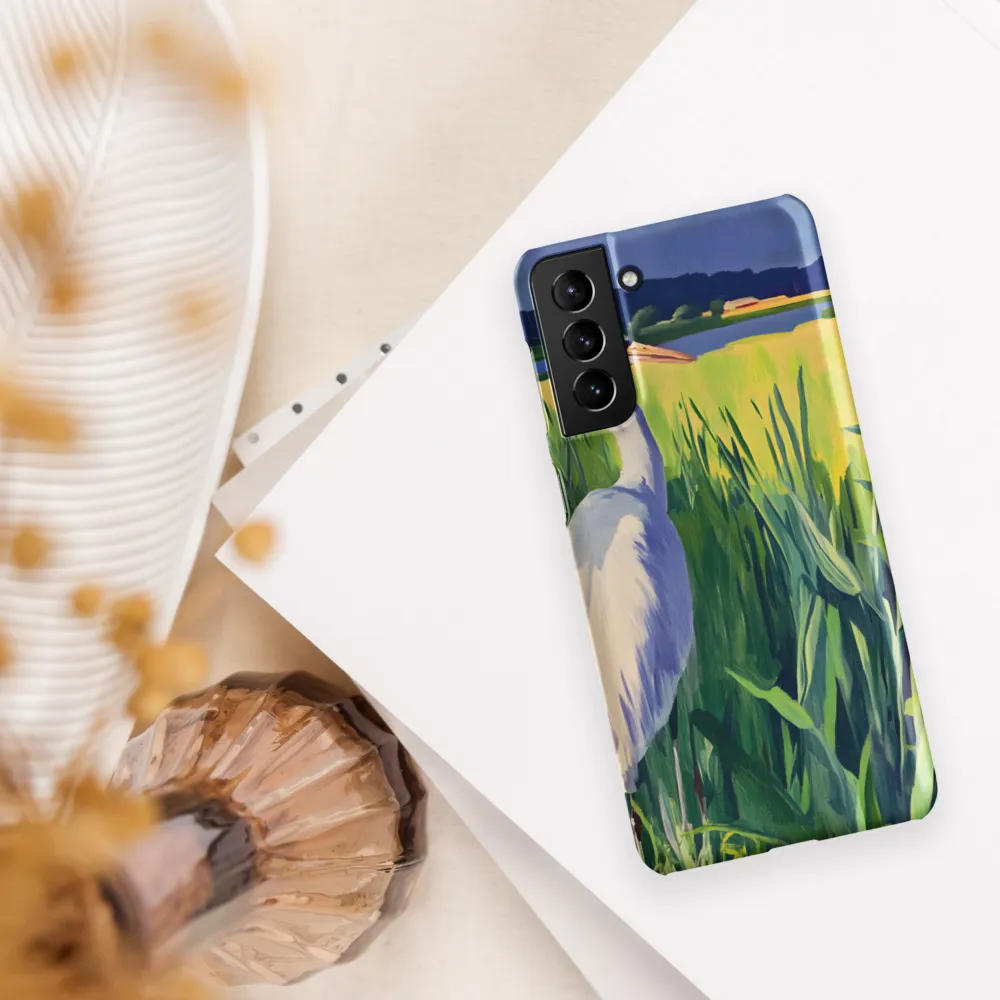 Graceful Presence: The Heron in the Meadow