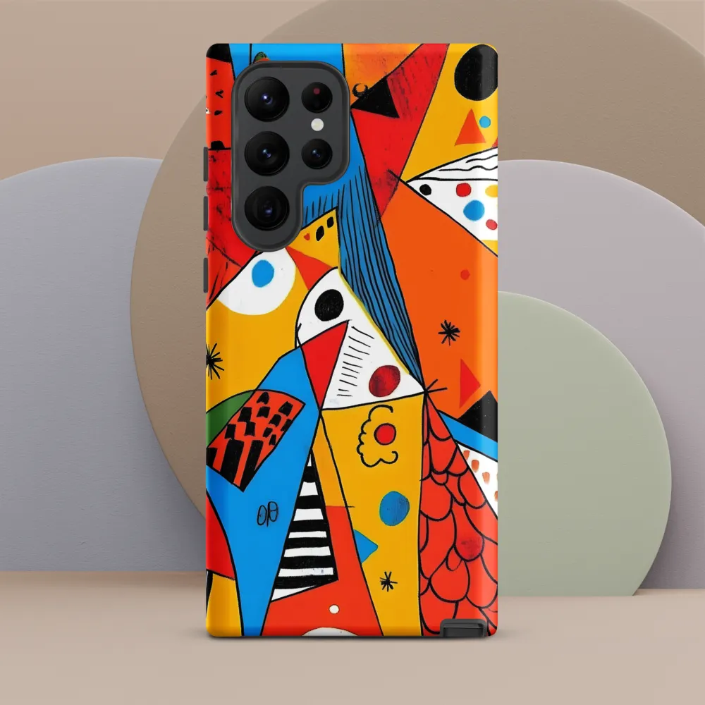 Geometric Playground: A Colorful Journey Through Abstract Landscapes