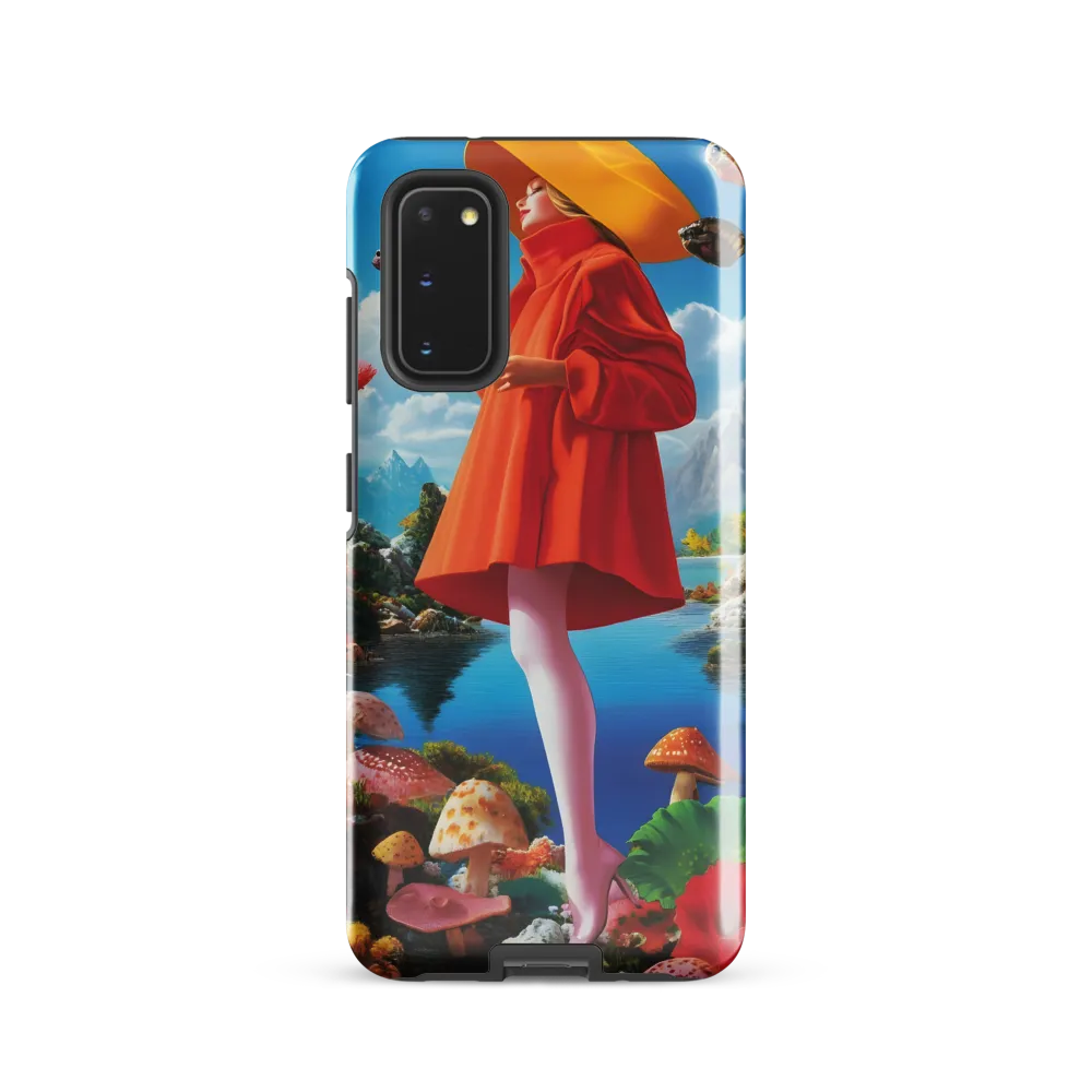 Dreamscape in Orange and Blue