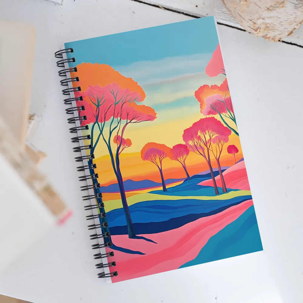 Whimsical Serenity | Spiral Notebook