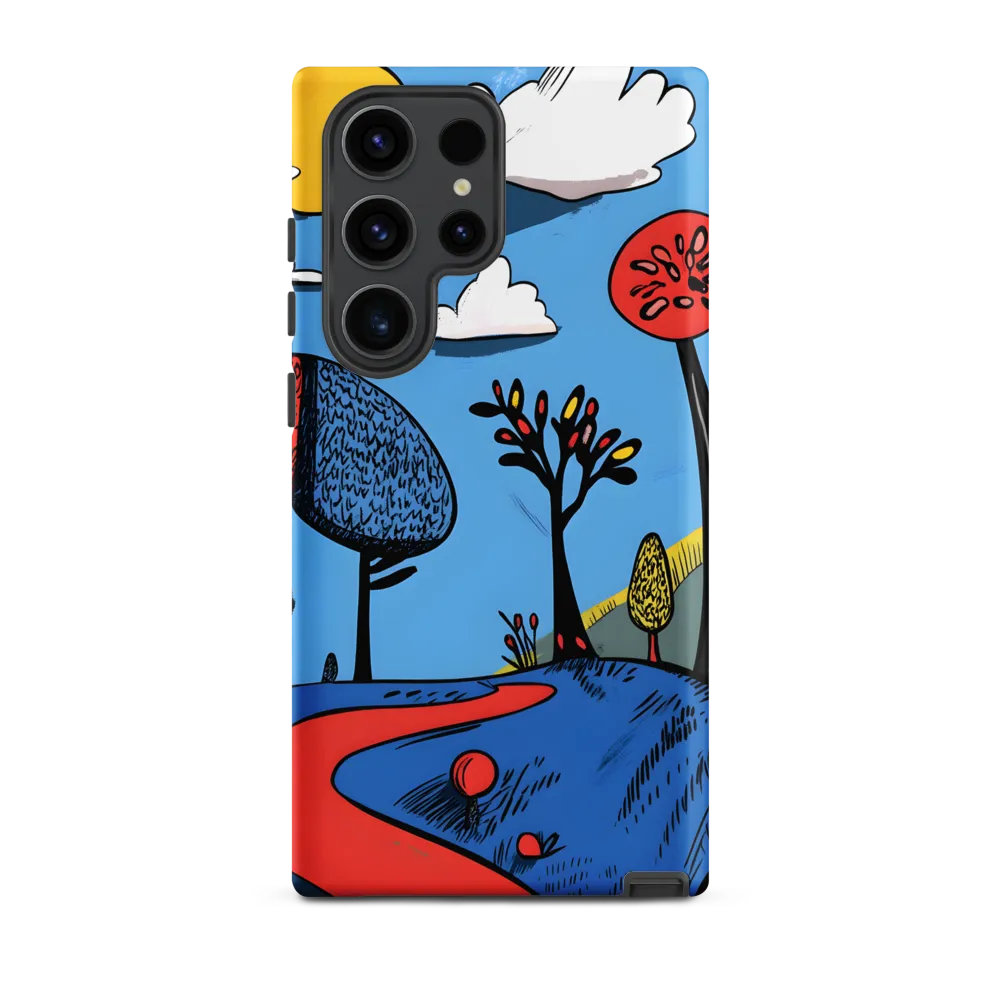 A Playful Journey Through Whimsical Woods | Phone Case |  S23 Ultra | Tough Case | Matte