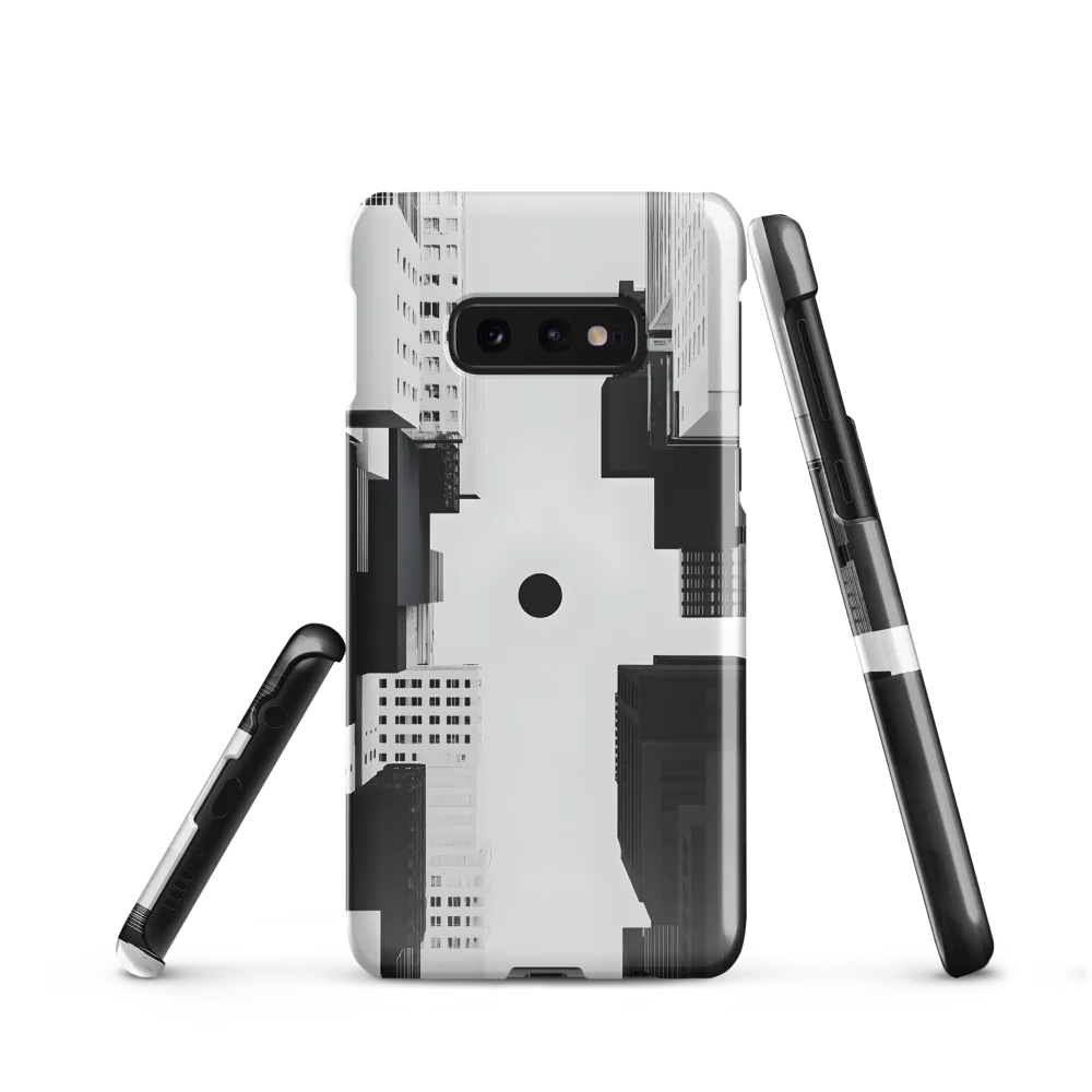 Urban Void: A Minimalist Exploration | Phone Case |  S10e | Snap Case | Glossy