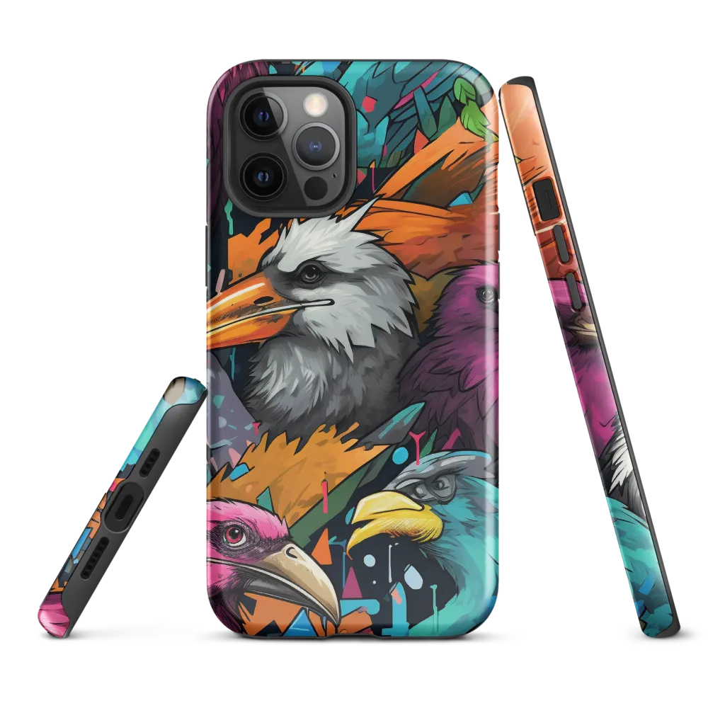 Avian Vortex: A Celebration of Color and Form