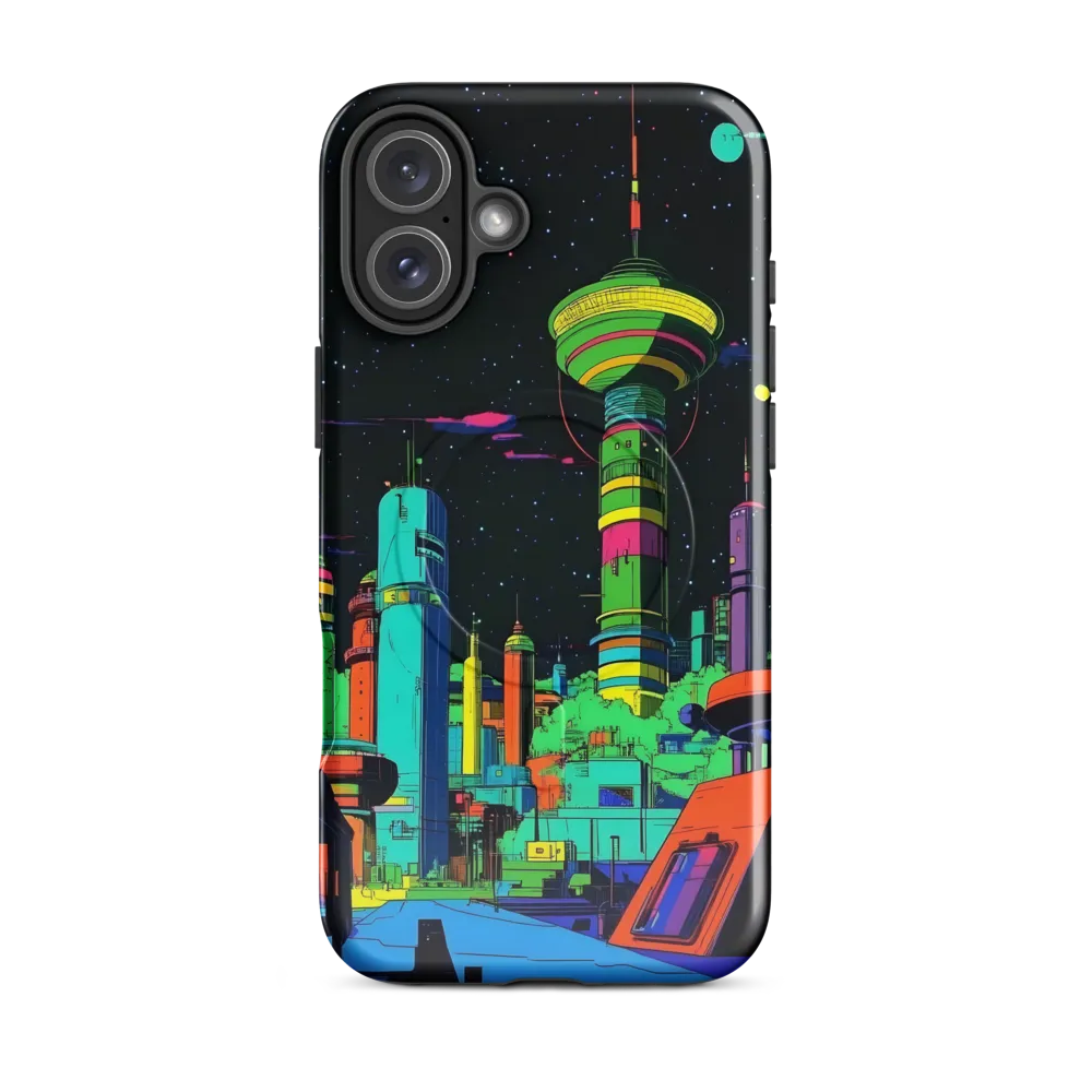 Neon Dreams: A Futuristic Cityscape