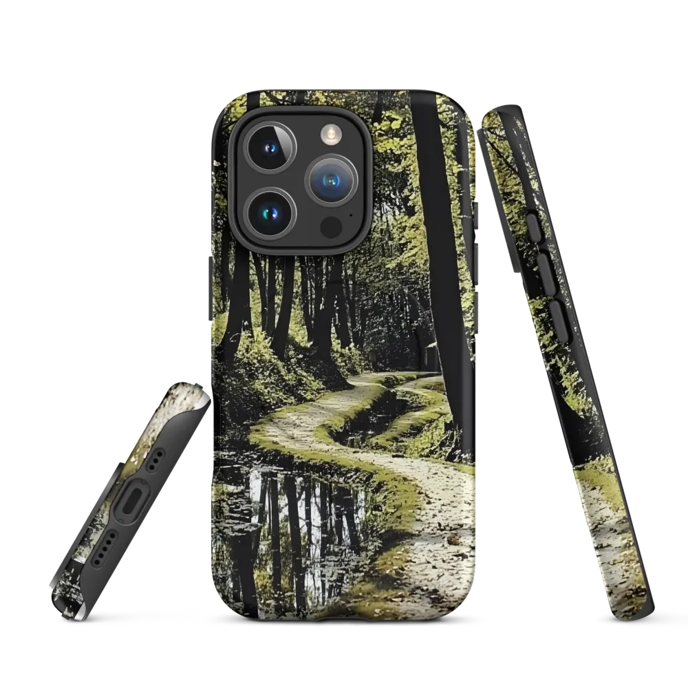 Whispers of the Forest Path | Phone Case |  16 Pro | MagSafe® Tough Case | Matte