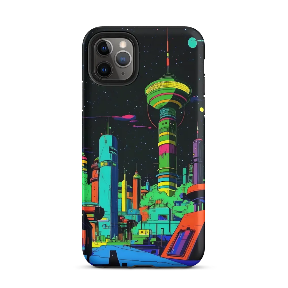 Neon Dreams: A Futuristic Cityscape