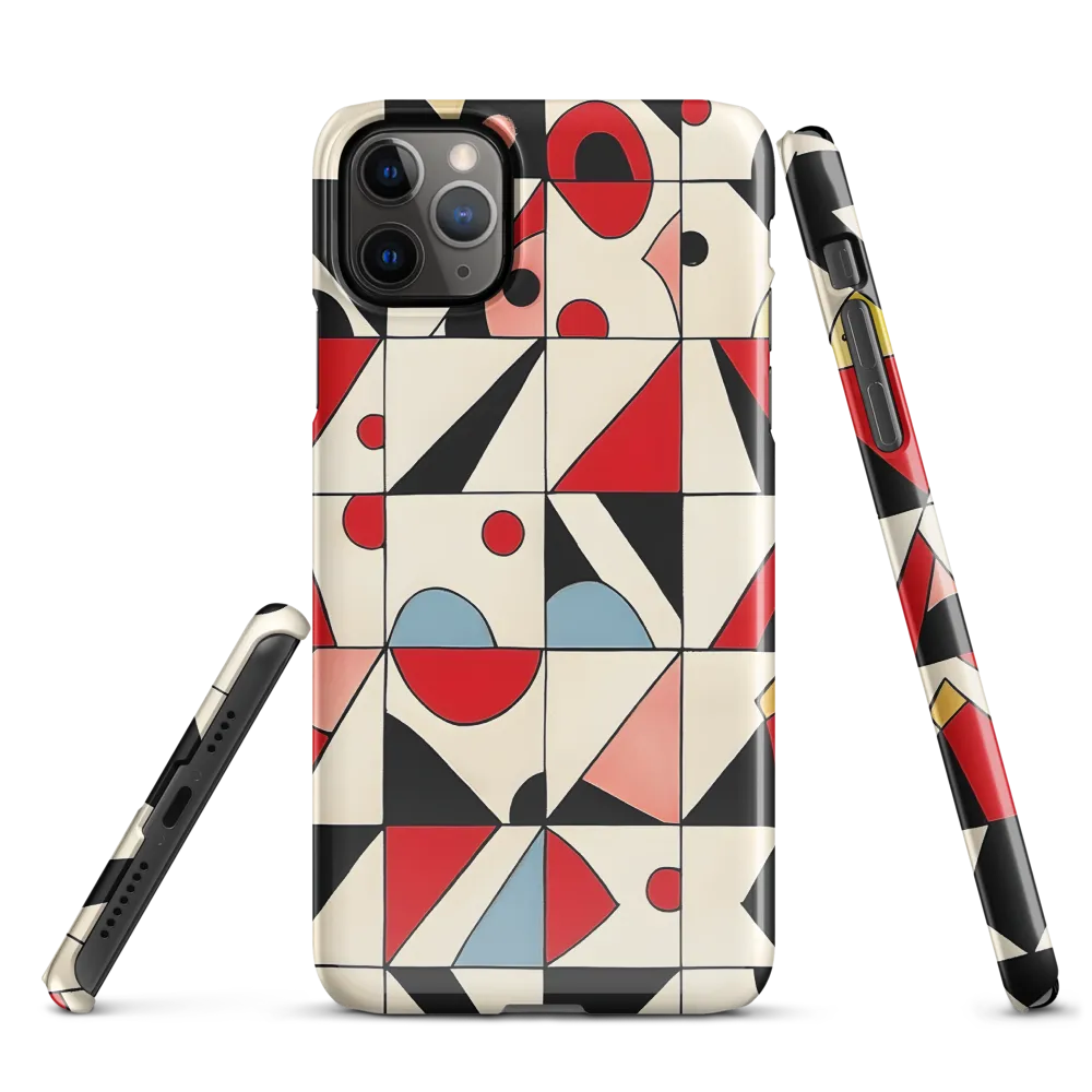 Dynamic Geometric Harmony | Phone Case |  11 Pro Max | Snap Case | Glossy