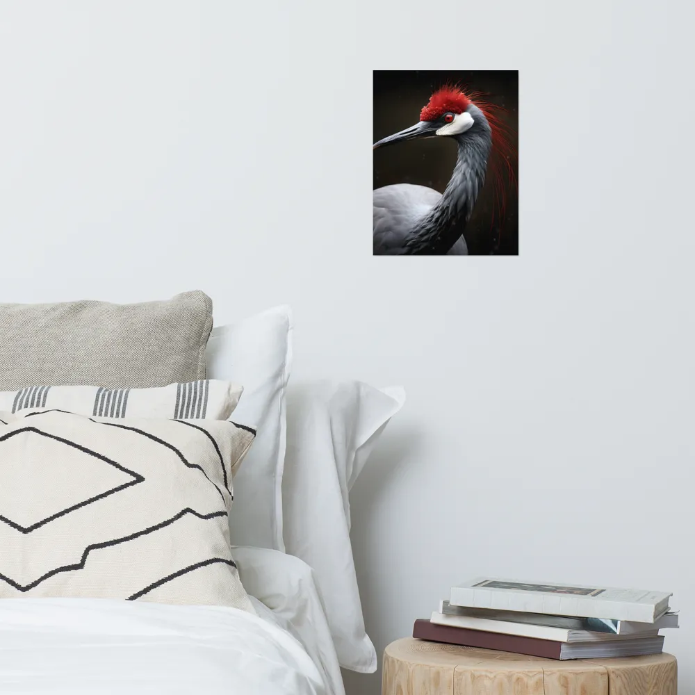 Ember-Crested Elegance | Poster | 11″×14″