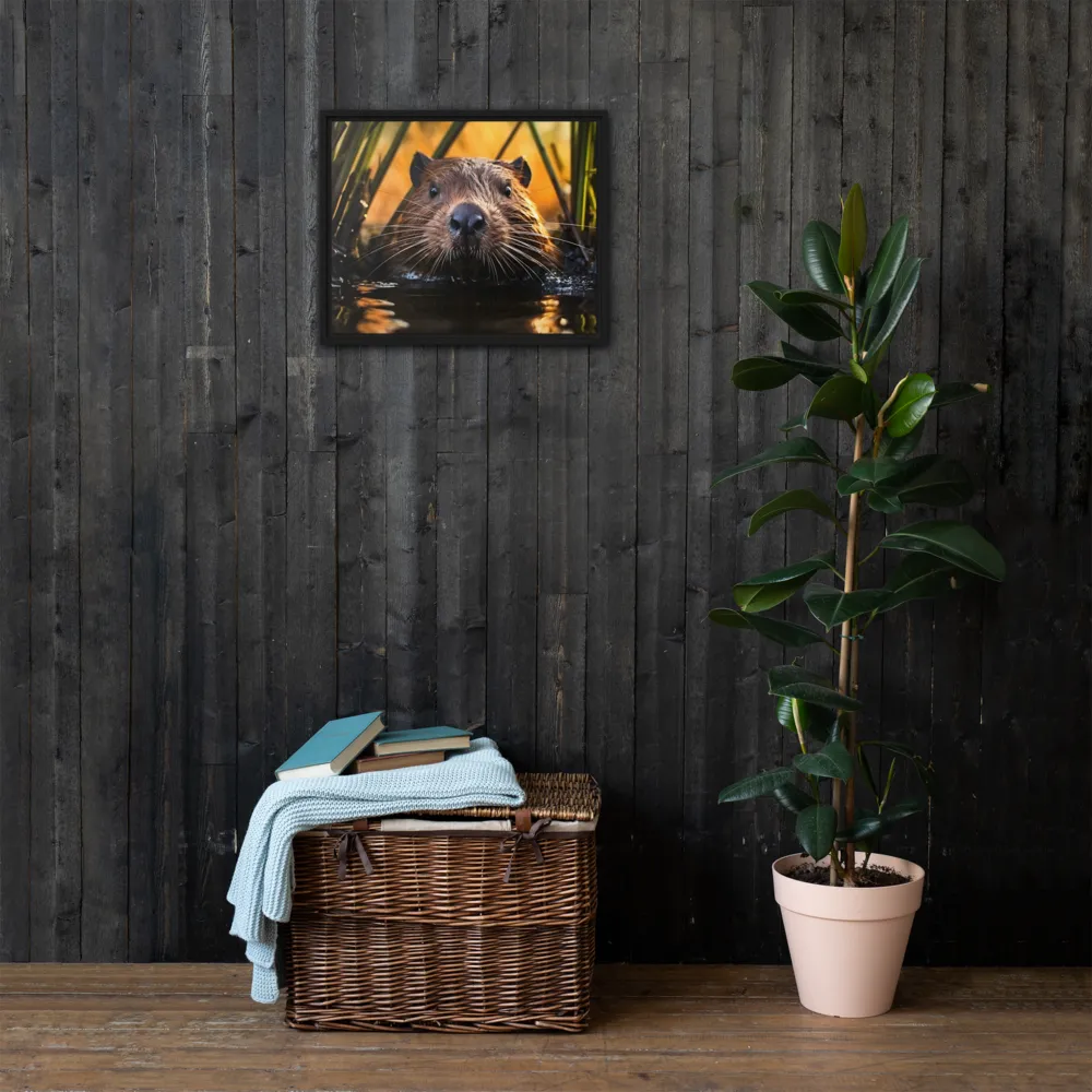 Beaver Serenity: A Natural Portrait