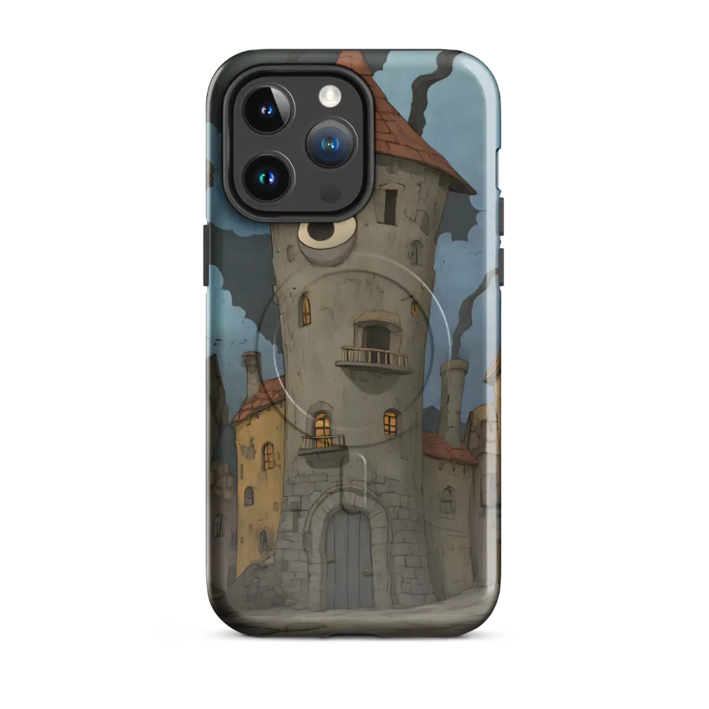 The Enigmatic Watchtower | Phone Case |  14 Pro Max | MagSafe® Tough Case | Glossy
