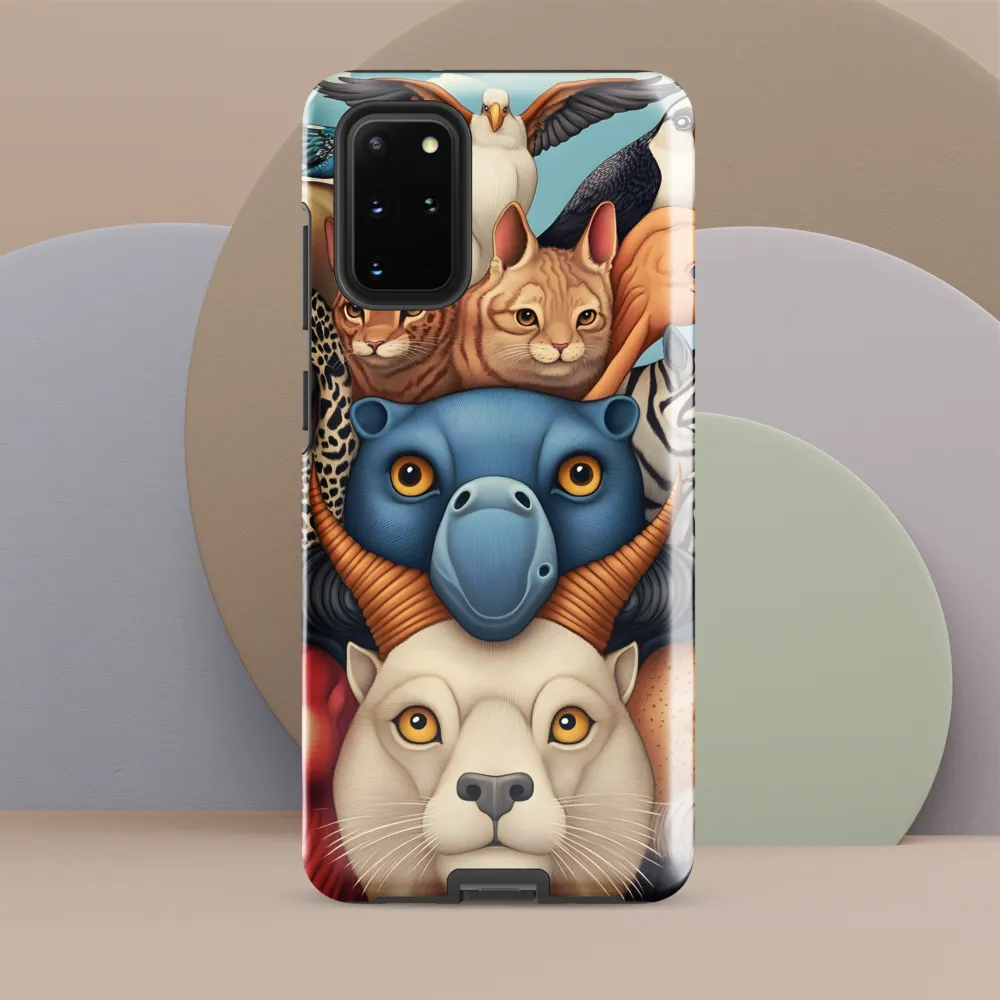 Harmonious Echoes of Wildlife | Phone Case |  S20 Plus | Tough Case | Glossy