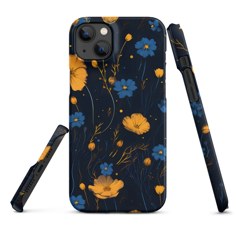 Nocturnal Blossoms | Phone Case |  14 Plus | Snap Case | Matte