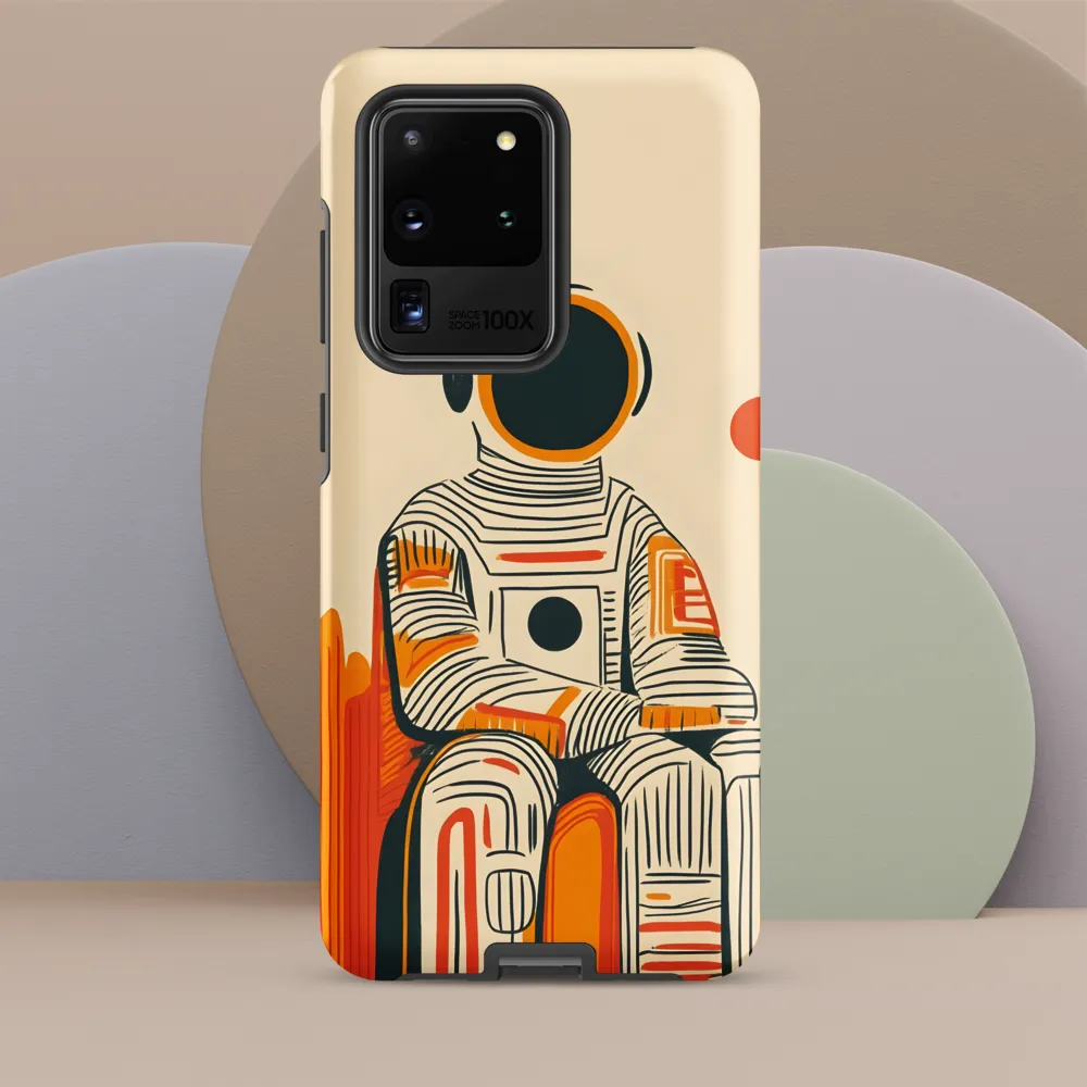 Contemplation of the Stars | Phone Case |  S20 Ultra | Tough Case | Matte