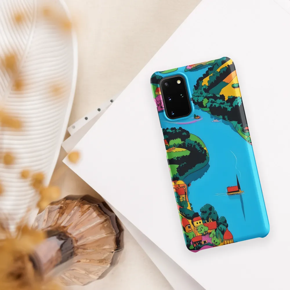 Whimsical River Landscape