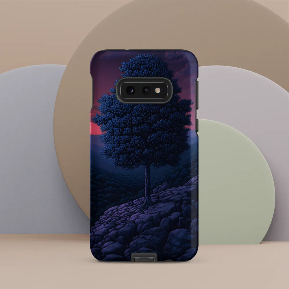 Solitary Sentinel: A Tree at Dusk