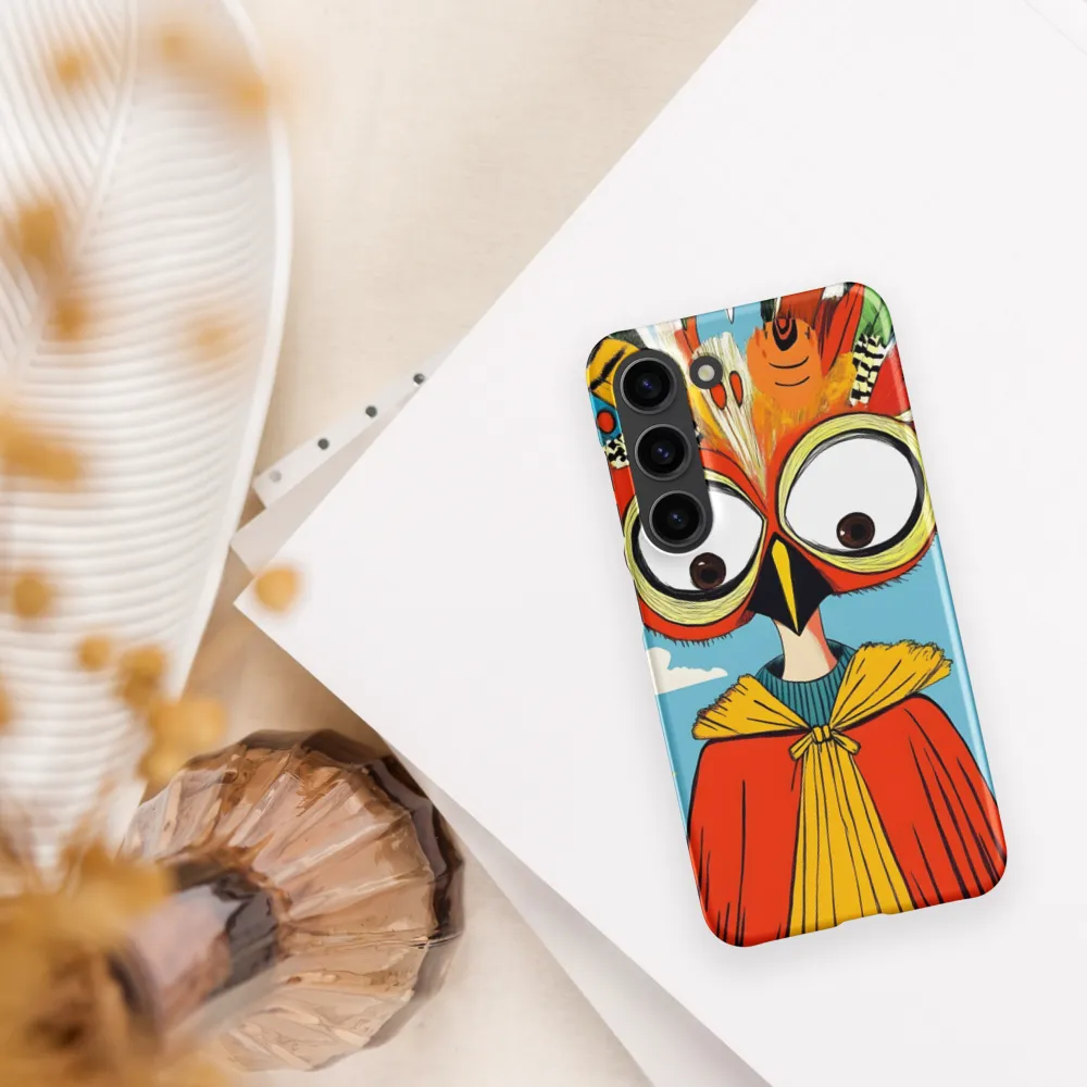 A Whimsical Encounter: The Owl-Human Fusion