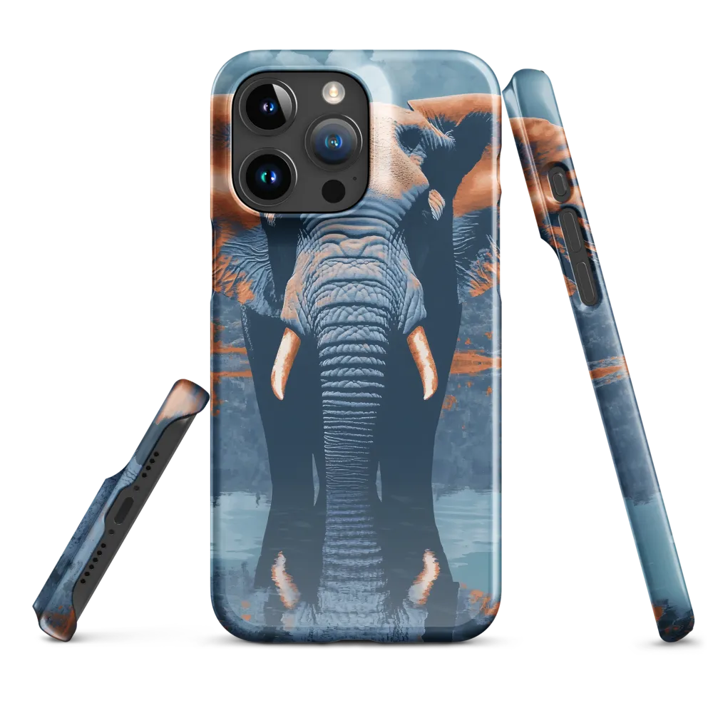 Majestic Reflection: The Elephant's Serenade