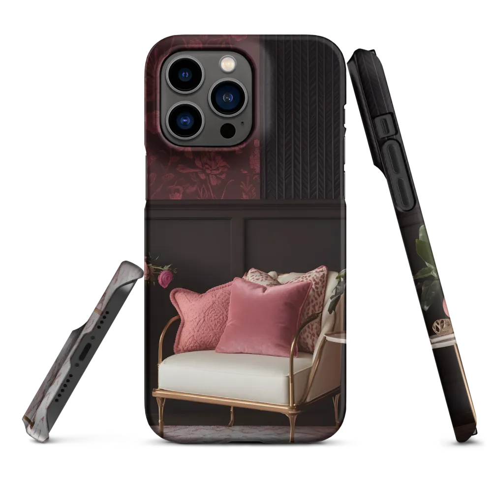 Elegance in Contrast: A Modern Interior Design | Phone Case |  14 Pro Max | Snap Case | Matte