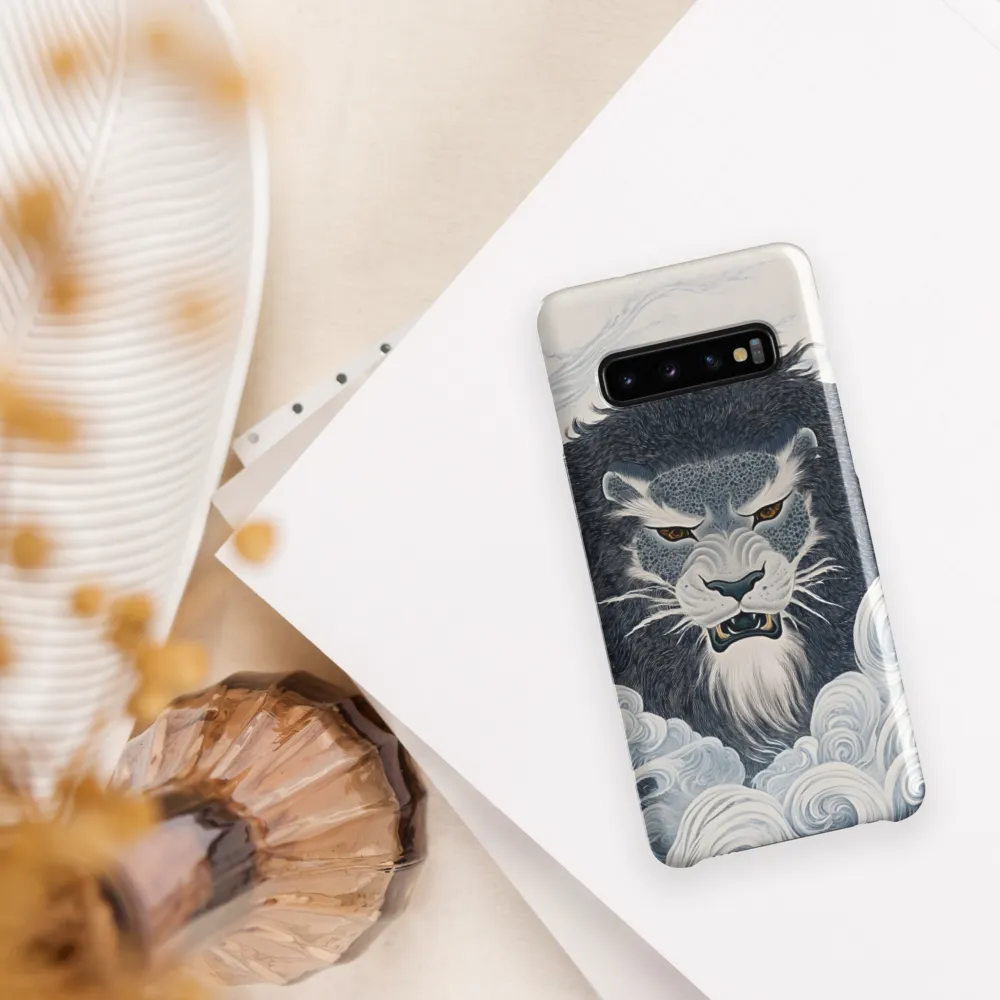 Fierce Majesty in the Storm | Phone Case |  S10 | Snap Case | Glossy