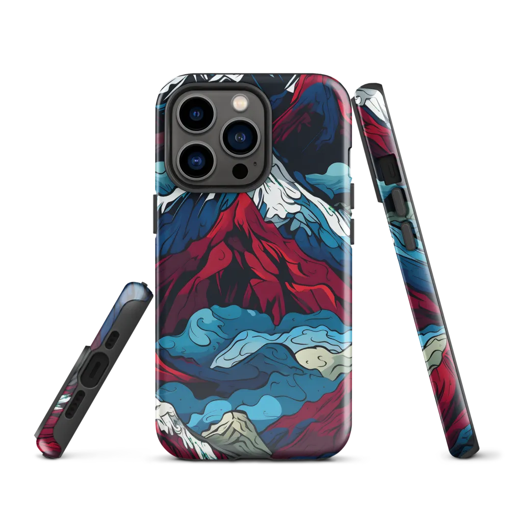 Mountain Majesty: An Abstract Voyage