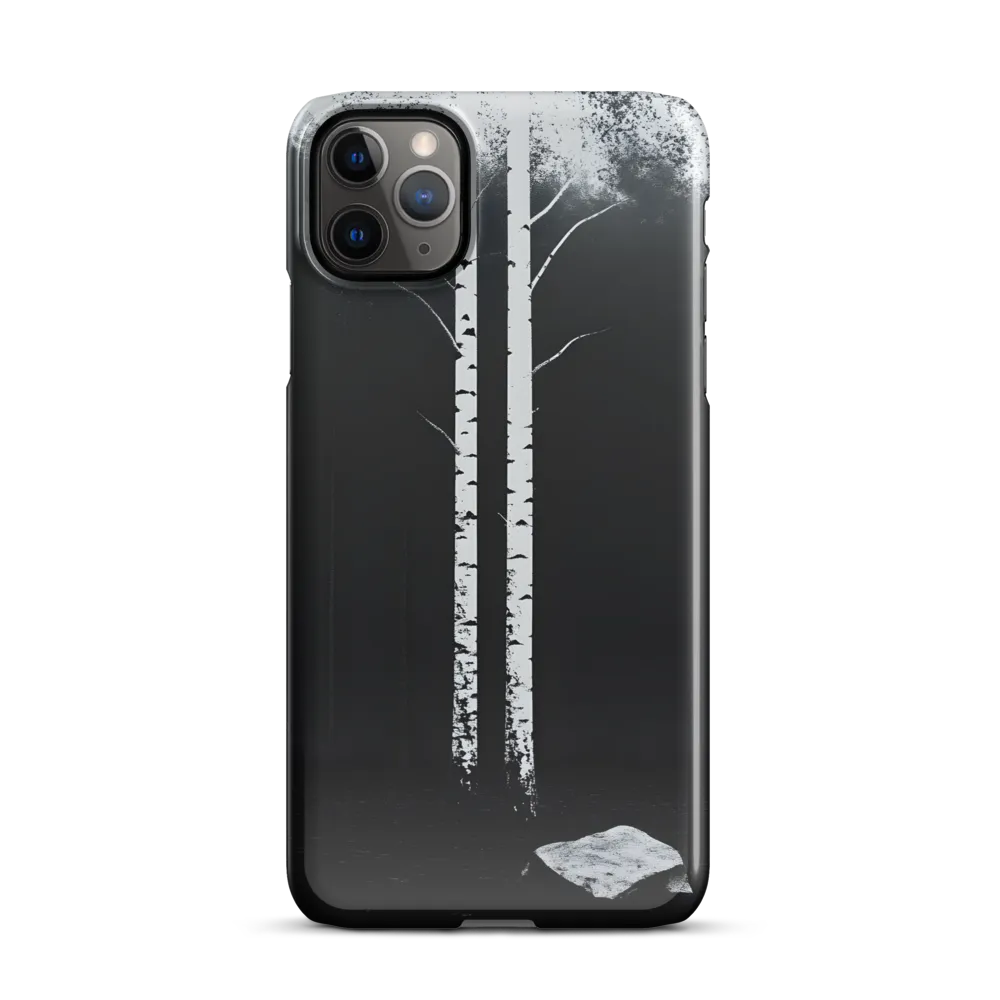 Ethereal Trees in Monochrome | Phone Case |  11 Pro Max | Snap Case | Glossy