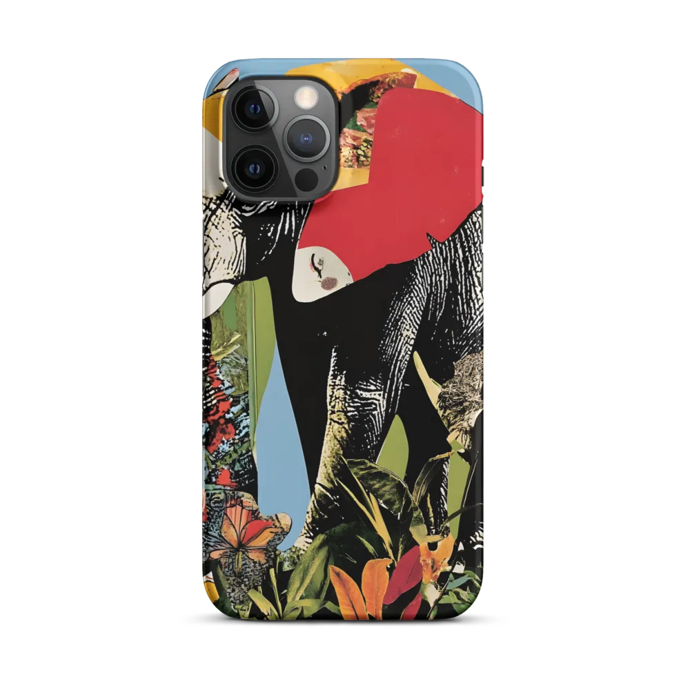 Harmony of Nature: The Elephant's Embrace | Phone Case |  12 Pro Max | Snap Case | Matte