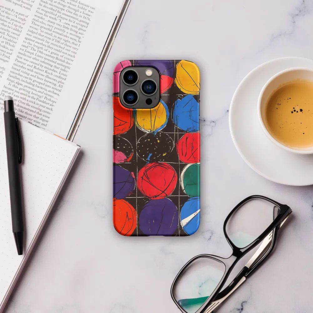 Colorful Circles in Abstract Harmony