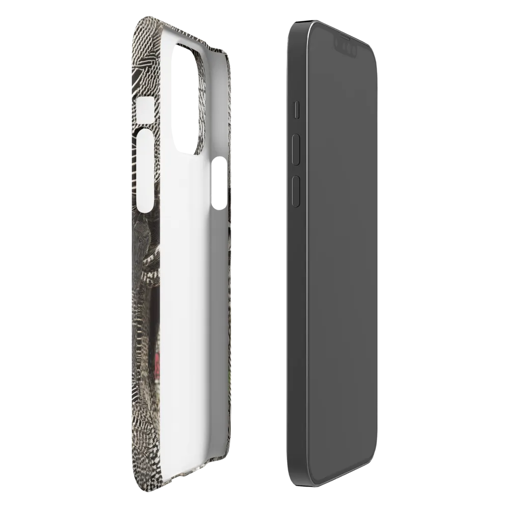 Intricate Patterns of the Human Face | Phone Case |  13 Pro Max | Snap Case | Matte