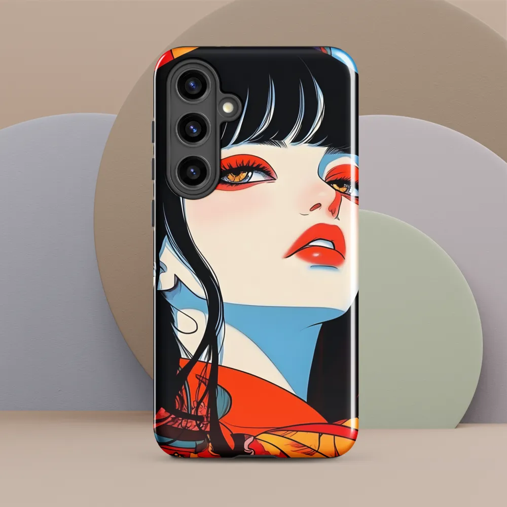 Vibrant Elegance | Phone Case |  S24 Plus | Tough Case | Glossy