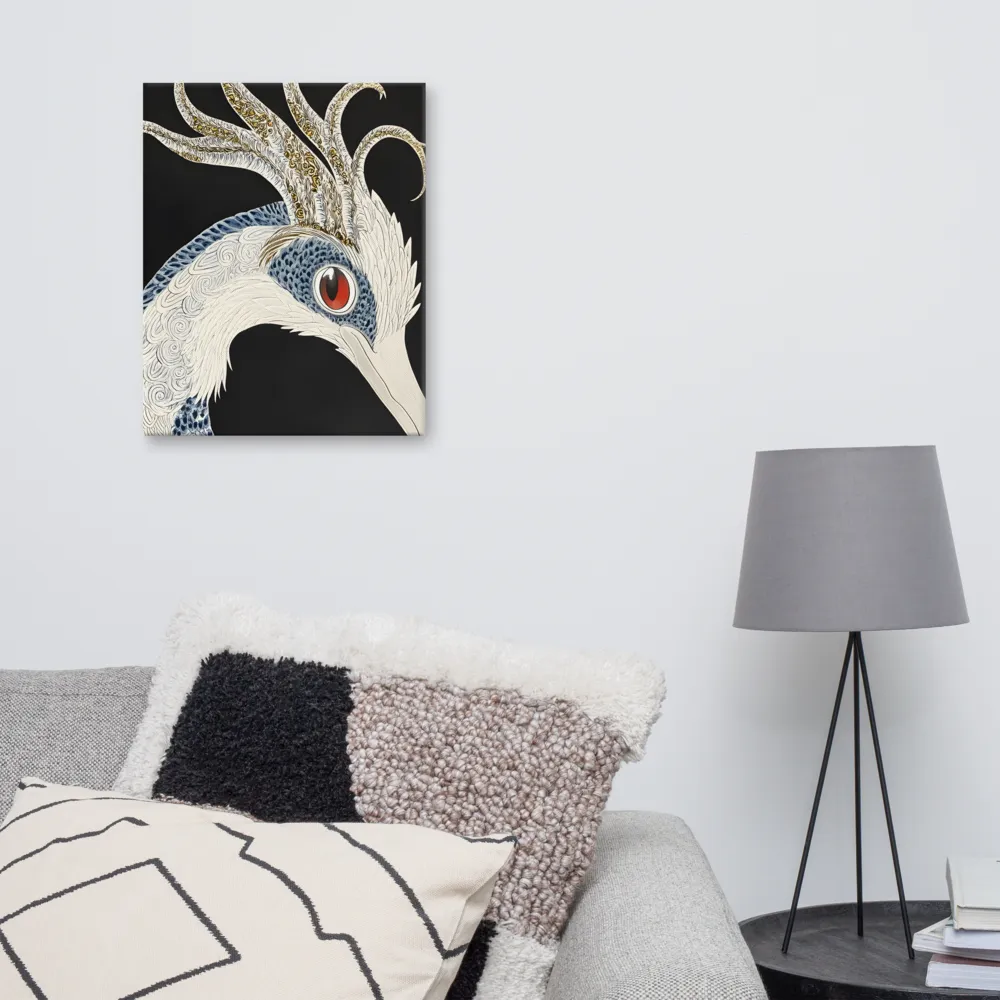 Elegance of the Majestic Peacock | Canvas | 16″×20″