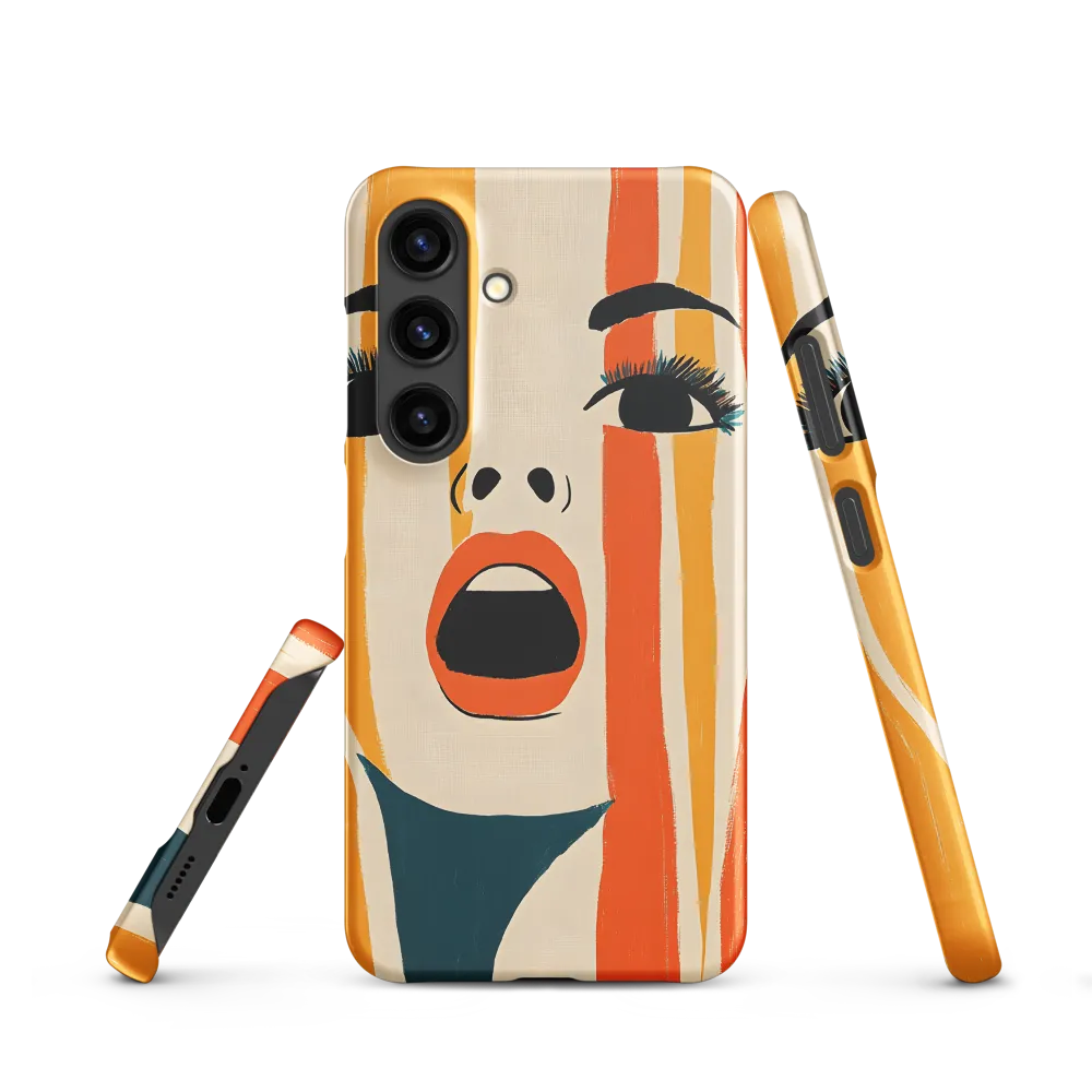 Vivid Expression | Phone Case |  S24 | Snap Case | Matte