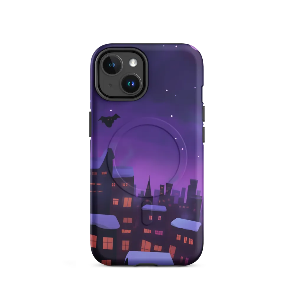 Mystical Night in the City | Phone Case |  14 | MagSafe® Tough Case | Matte