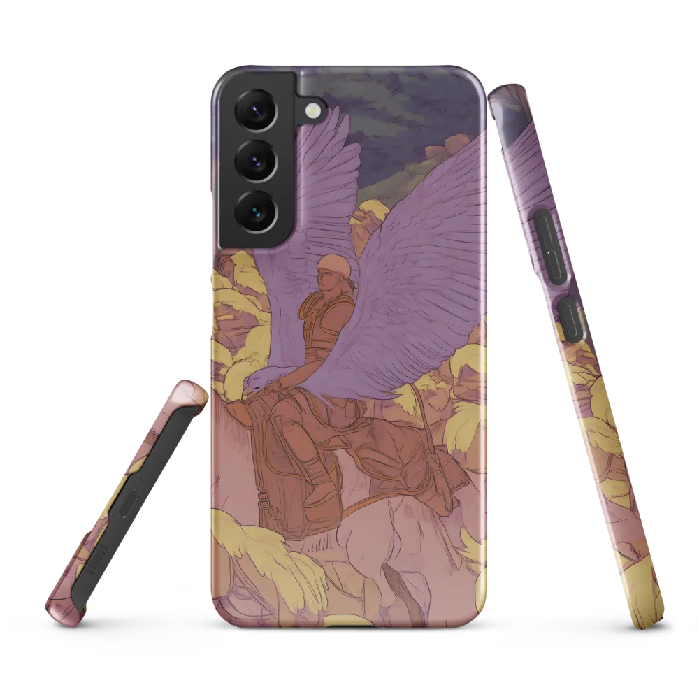 The Winged Guardian | Phone Case |  S22 Plus | Snap Case | Glossy