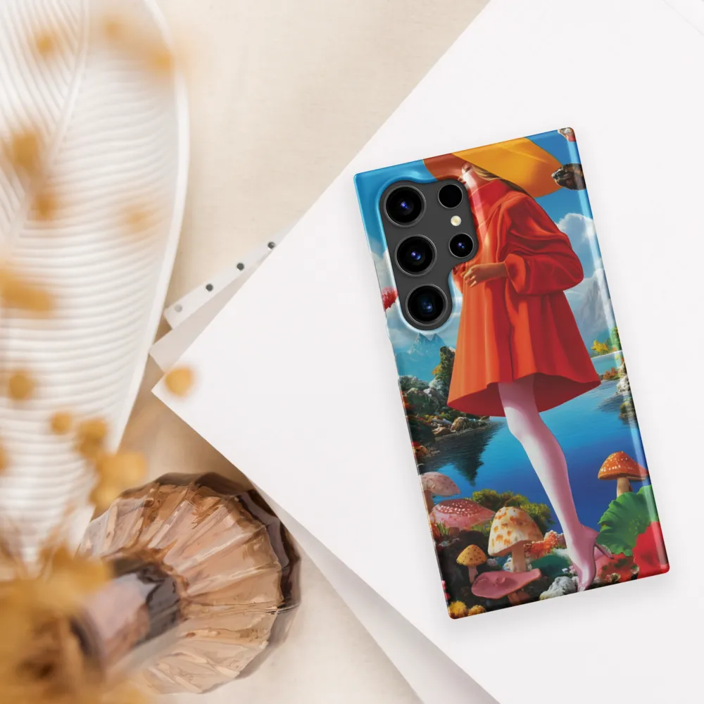 Dreamscape in Orange and Blue